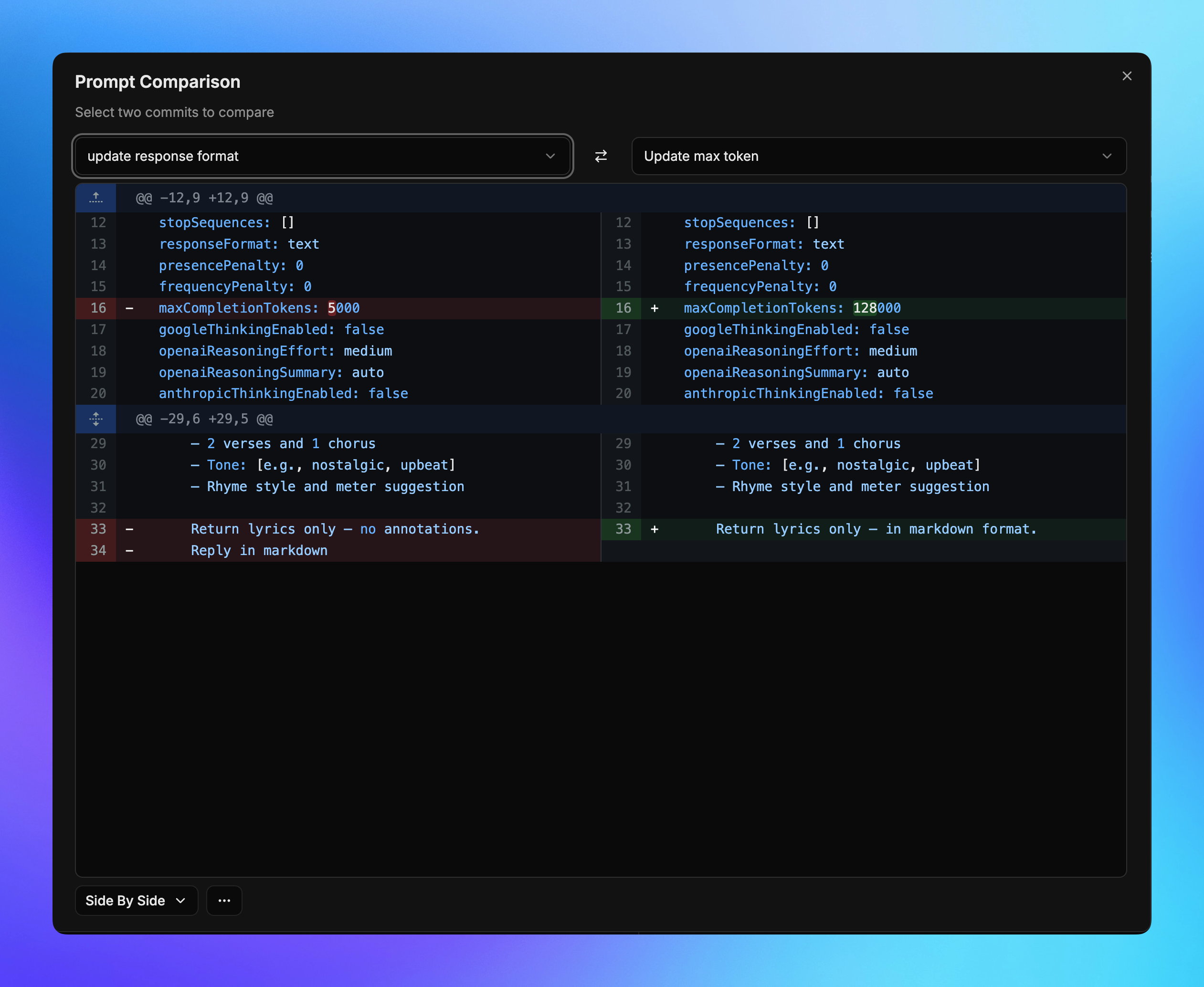 Main Dashboard